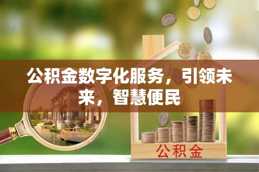 公安公积金数字化服务，引领未来，智慧便民