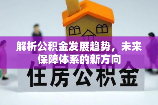 公安解析公积金发展趋势，未来保障体系的新方向
