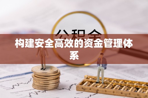 公安构建安全高效的资金管理体系