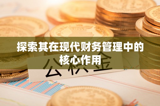 公安探索其在现代财务管理中的核心作用