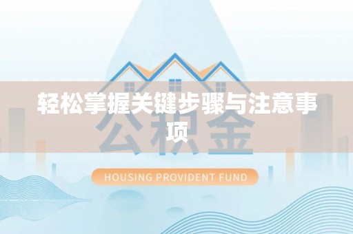 公安轻松掌握关键步骤与注意事项