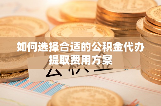公安如何选择合适的公积金代办提取费用方案