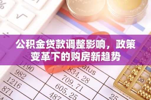公安公积金贷款调整影响，政策变革下的购房新趋势