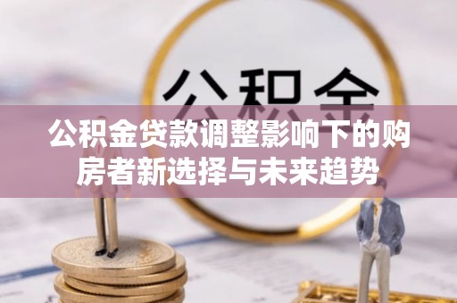 公安公积金贷款调整影响下的购房者新选择与未来趋势
