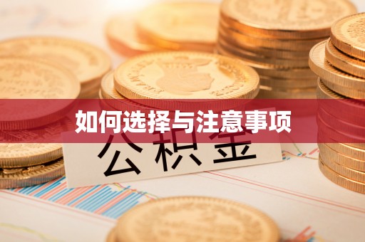 公安如何选择与注意事项