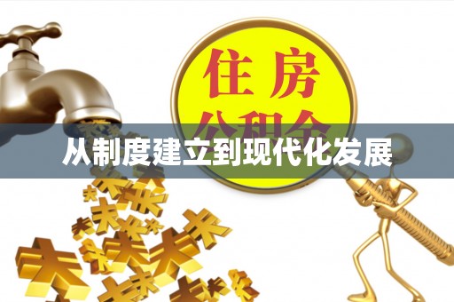 公安从制度建立到现代化发展