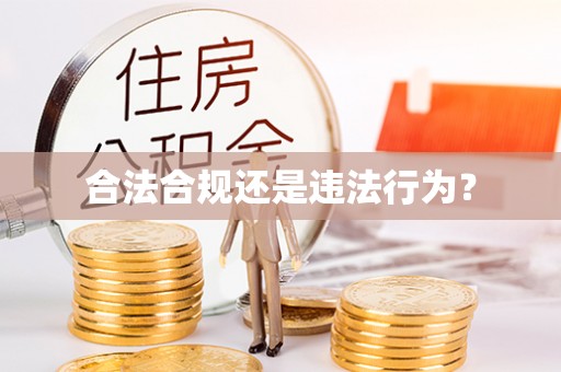 公安合法合规还是违法行为？
