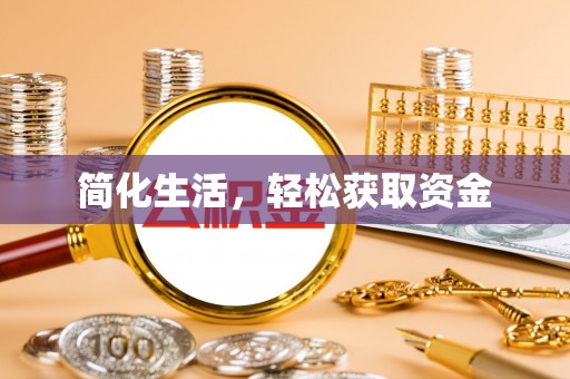公安简化生活，轻松获取资金