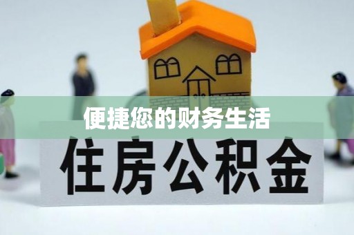 公安便捷您的财务生活